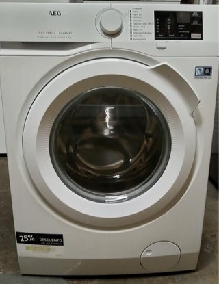 Lavadora AEG 8kg 1200rpm