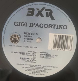Gigi D'Agostino - New Year's Day  12"Vinile 1996