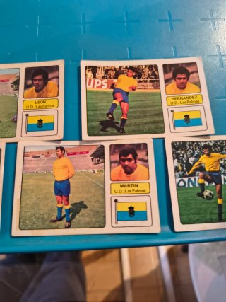 Cromos Fher Liga 73-74 U.D. Las Palmas