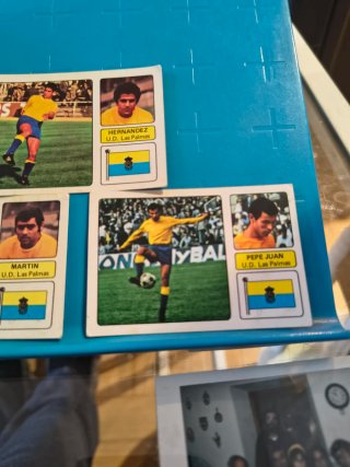 Cromos Fher Liga 73-74 U.D. Las Palmas