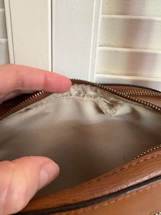 Bolso bandolera Ralph Lauren marrón