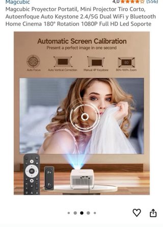 Proyector Portátil Magcubic