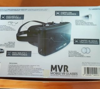 Gafas Realidad Virtual MVR Lakento