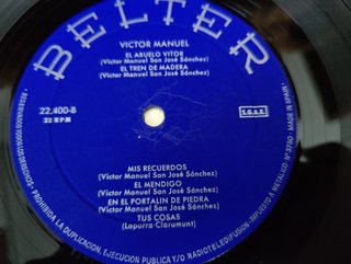 Vinilo Victor Manuel - El Tren de Madera