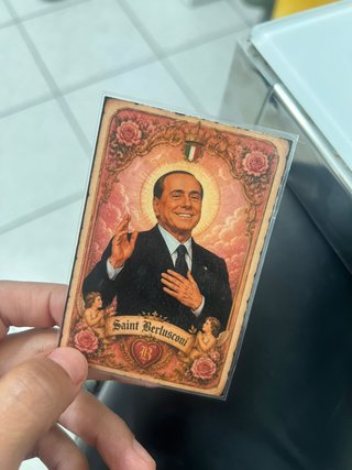 Santino Silvio Berlusconi Saint Berlusconi