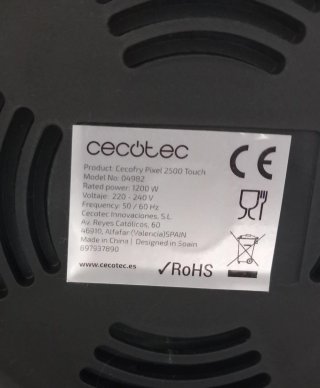 Cecotec Freidora de Aire