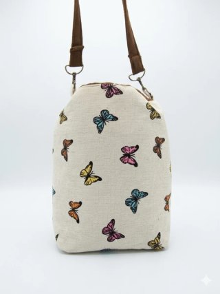 Bolso artesano estampado
