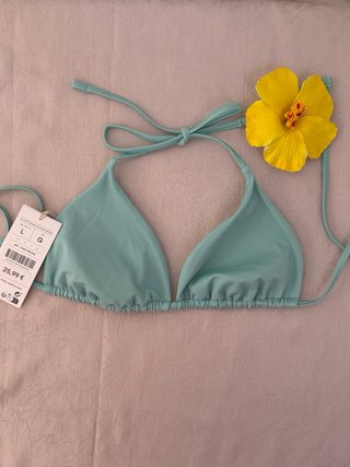 Bikini Oysho Verdeagua Talla L