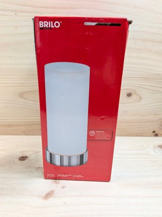 B.K.Licht - Lámpara de Mesa Táctil 40 W E14 Blanca