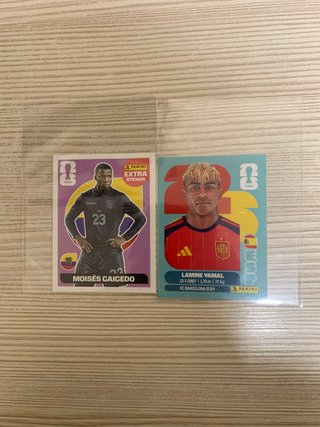 Extra Sticker Moisés Caicedo Mundial Qatar 2026