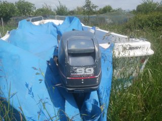 Barco 4m + Motor 10CV + Remolque