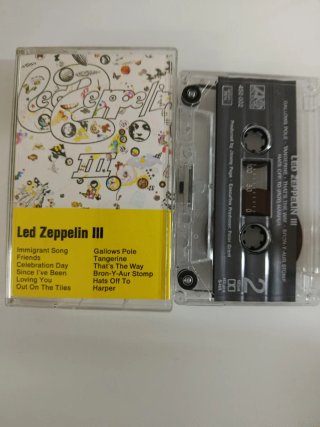 Led Zeppelin III Cinta Cassette HEAVY