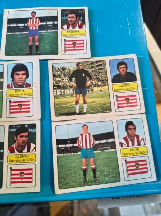Cromos Fher Liga 73-74 Sporting de Gijón