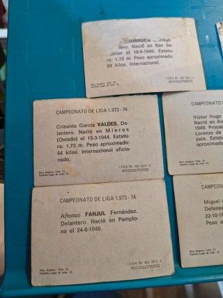 Cromos Fher Liga 73-74 Sporting de Gijón