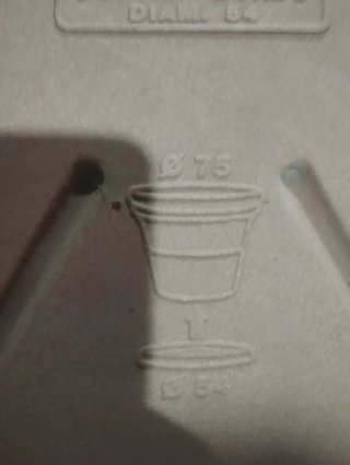Maceta imitación terracota de plastico