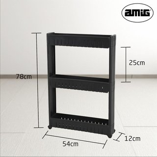 Amig-Carrito de Almacenamiento Estrecho con Ruedas