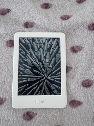 Libro electrónico Kindle blanco