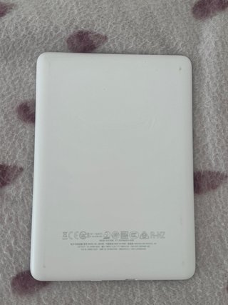 Libro electrónico Kindle blanco