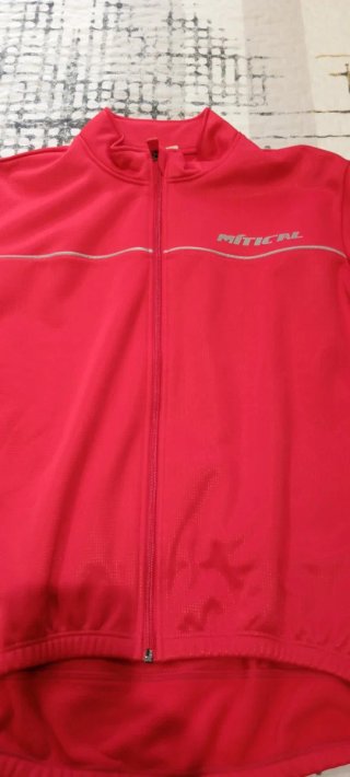 Chaqueta ciclismo hombre MITICAL roja Talla L