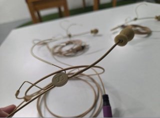 Micrófono Diadema Sennheiser HSP 4 Beige