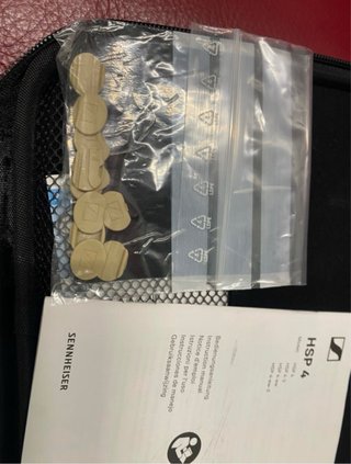 Micrófono Diadema Sennheiser HSP 4 Beige