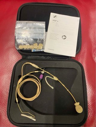 Micrófono Diadema Sennheiser HSP 4 Beige
