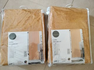 Cortina Inspire 140x280 cm Mostaza