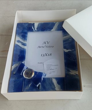 Cornice in Vetro di Murano 13x18