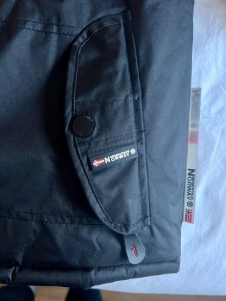 Chaqueta Geographical Norway Negra Talla 14Y