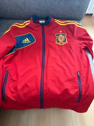 Chaqueta Adidas España Roja y Amarilla