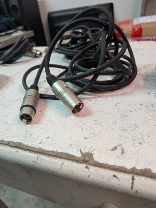 Lotto Cavi Audio Professionali Hi-Fi Microfoni