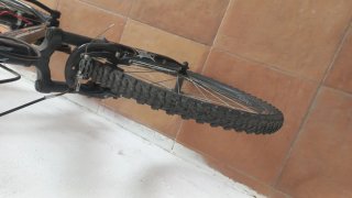 Bicicleta Montaña Negra 26