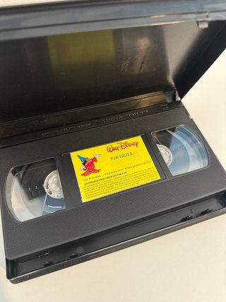 Película VHS Fantasía Walt Disney