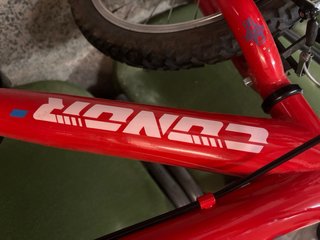 Bicicleta Infantil 18 Roja
