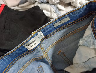 Pantalon vaquero skinny Pull and Bear hombre