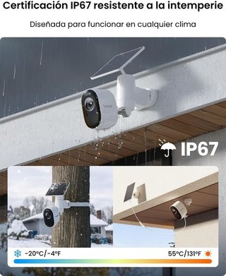 Cámara solar exterior Reolink Argus 3 Pro NUEVA