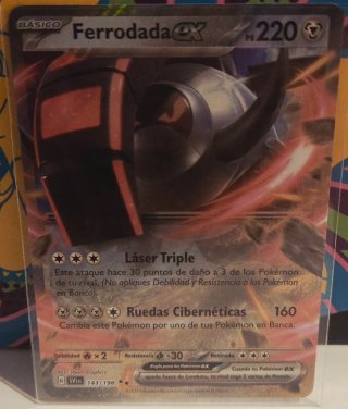 Ferrodada ex (SVI 143) Carta Pokémon