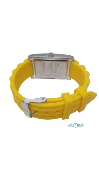 Reloj Pulsera Adolfo Dominguez  Amarillo/Plata