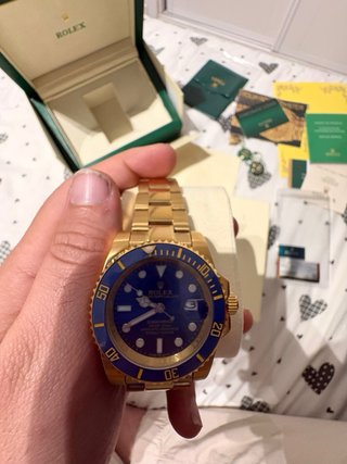 Rolex Submariner Azul/Dorado Nuevo