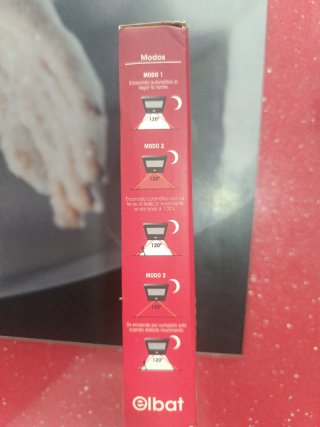 Farola LED Solar Elbat 350LM Sensor