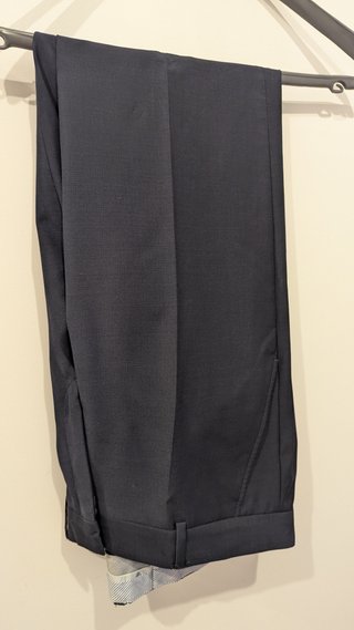 Traje Caramelo Azul