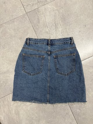 Falda vaquera azul Talla S