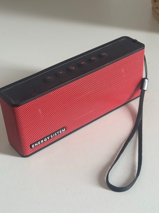Altavoz Energy Sistem Bluetooth Rojo/Negro