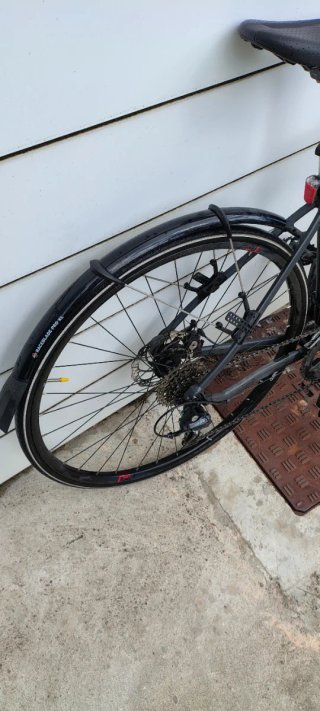 Bicicleta Triban RC 500 Negra