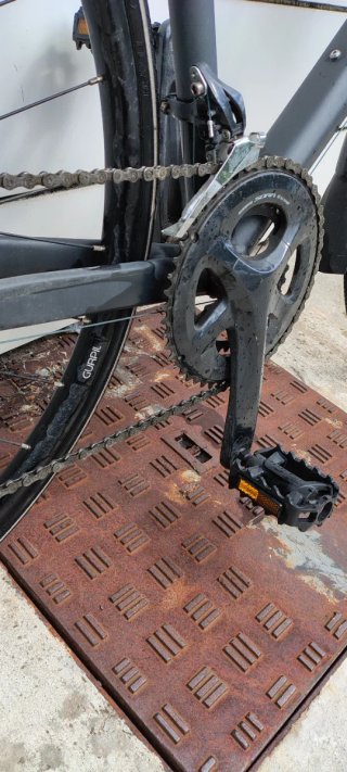 Bicicleta Triban RC 500 Negra