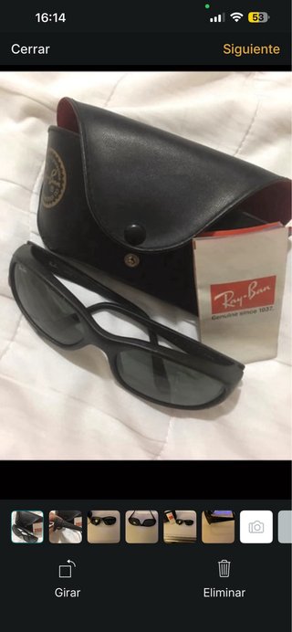 Gafas de sol Ray-Ban unisex negras