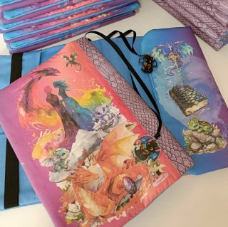 Funda Literaria Ajustable- Dragones