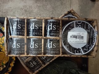 Juego 12 tazas café espresso