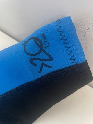 Traje neopreno niño Tribord azul y negro