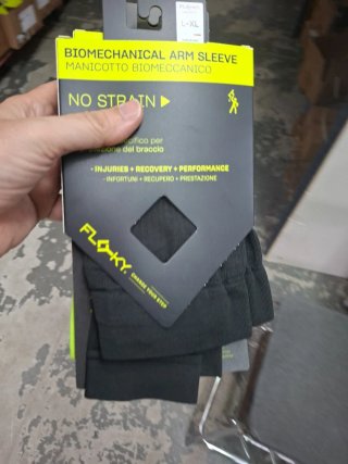2 Manguitos  Floky L-XL (Fluor y Negro Evo)